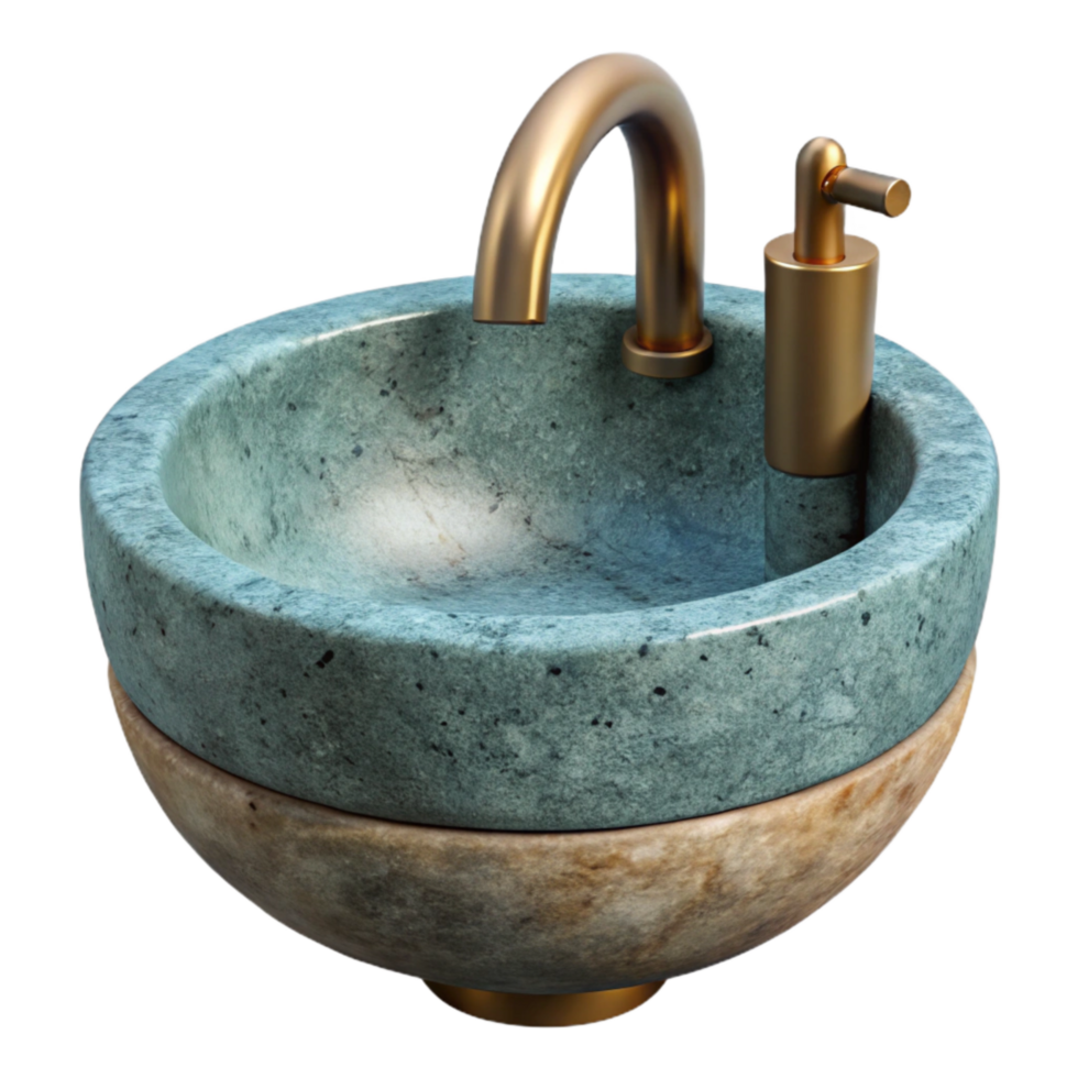 magnificent abstract Modern Bathroom Interior Sink Detail Cutout Element professional png