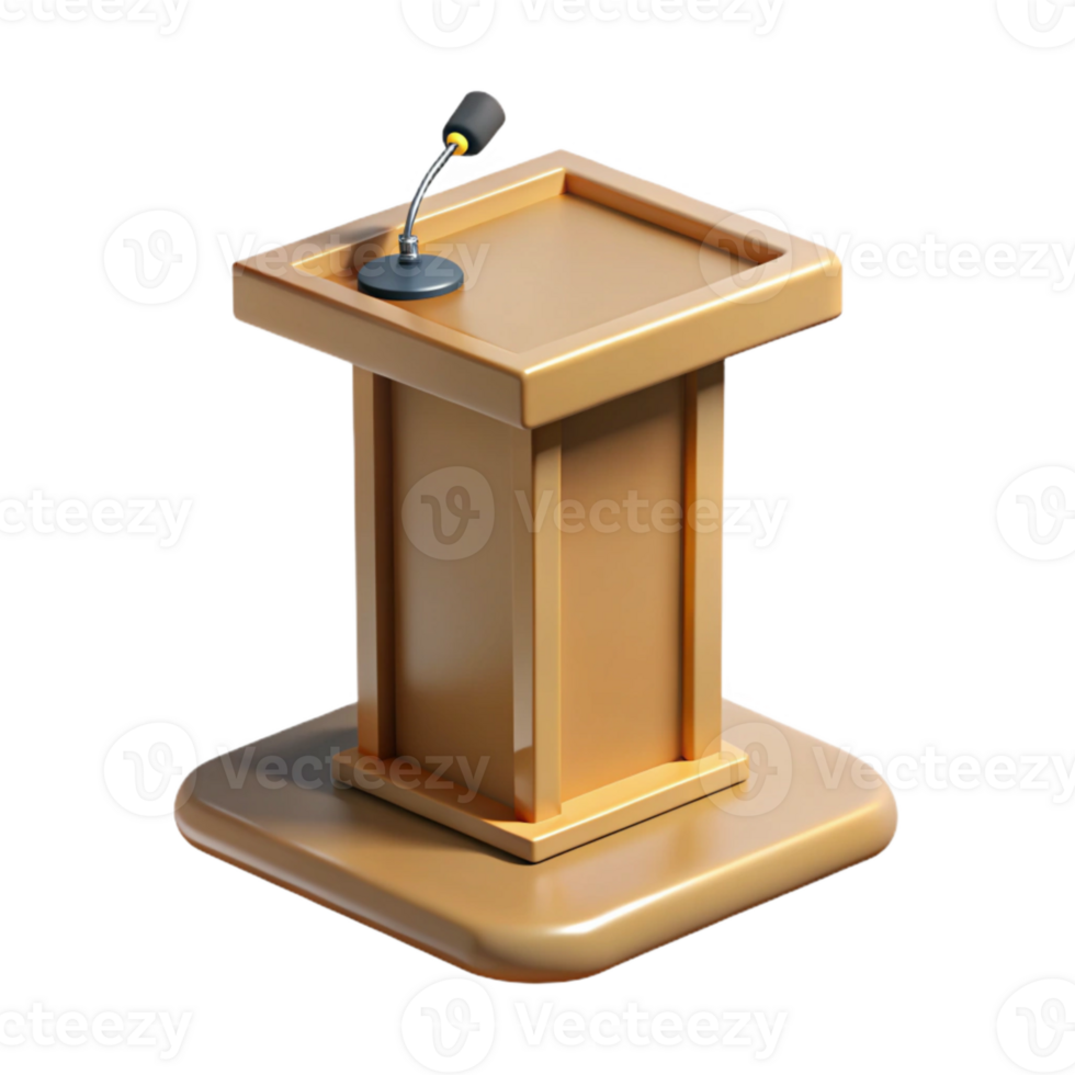 impressive modern Modern Event Stage with Spotlights Isolated high quality png