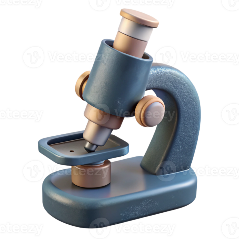 impressive modern Modern Microscope Side View Cutout on Transparent Background exclusive png