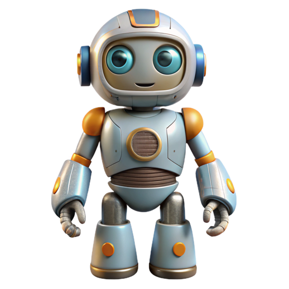 wonderful creative Modern Robot Design Concept Illustration Cutout png