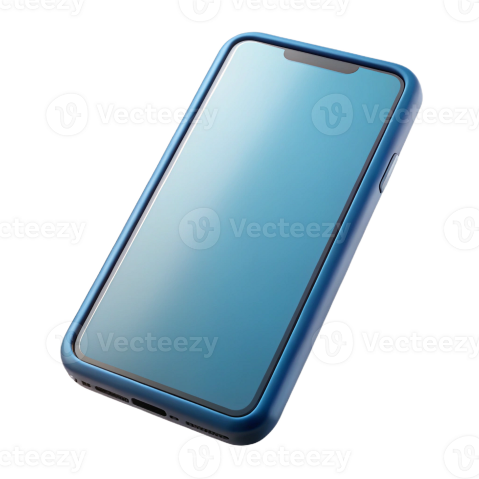 magnificent vintage Modern Smartphone with Blank Screen Isolated on Transparent Background exclusive png