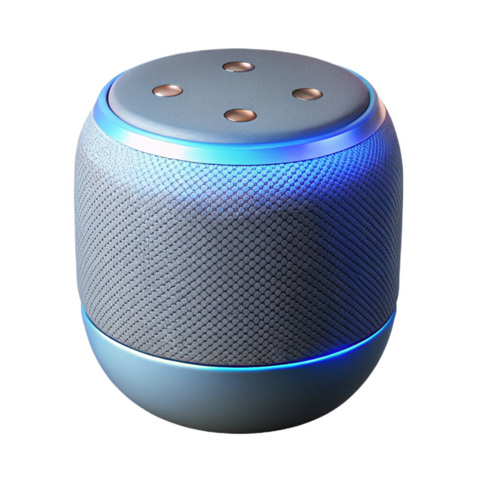 magnificent artistic Modern Smart Speaker Front View Cutout high resolution png