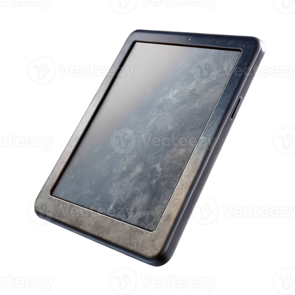 elegant artistic Modern Tablet Side View Cutout Element authentic png