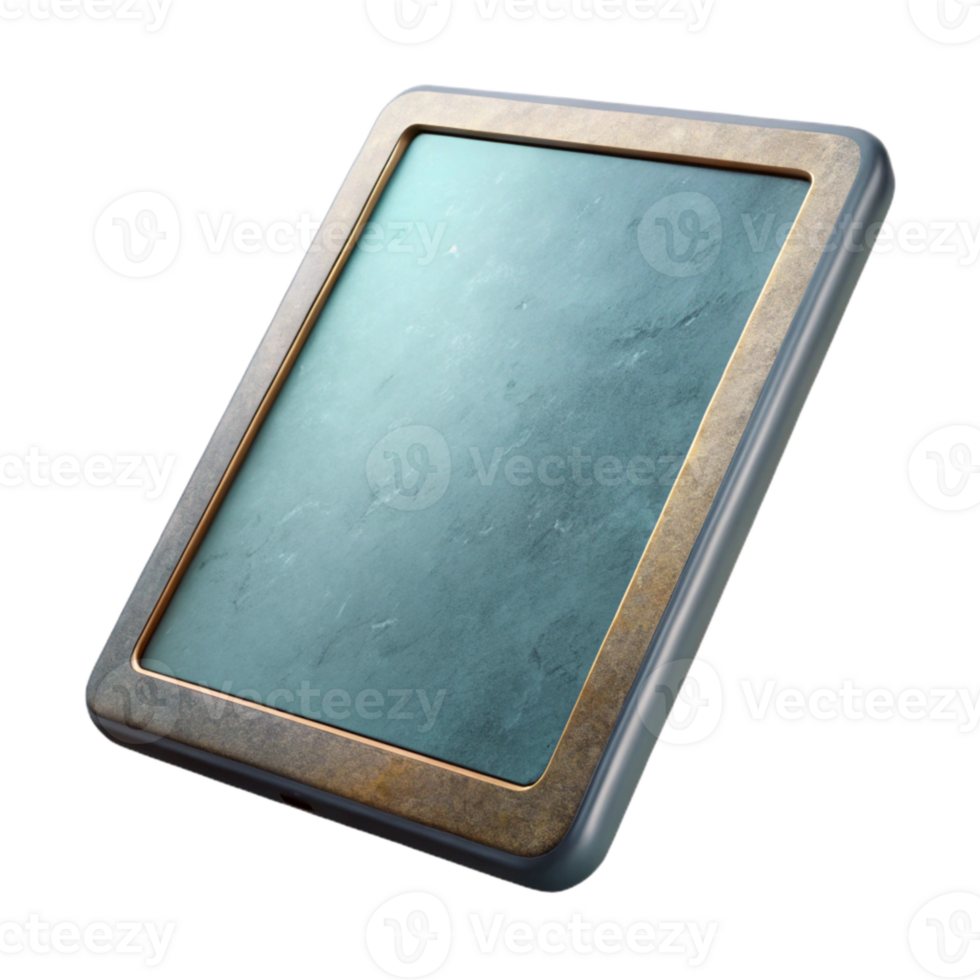 wonderful rustic Modern Tablet Side View Cutout Element original png