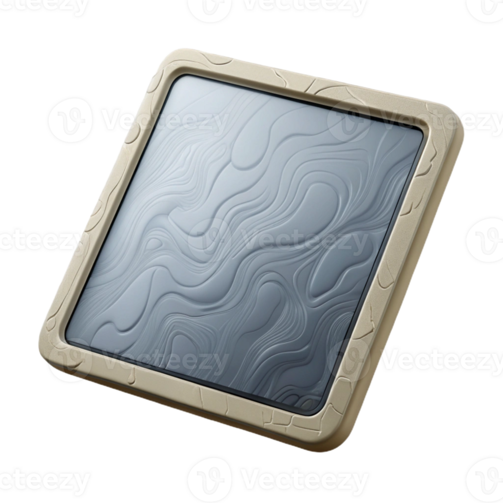 beautiful rustic Modern Tablet with Blank Screen Cutout professional png