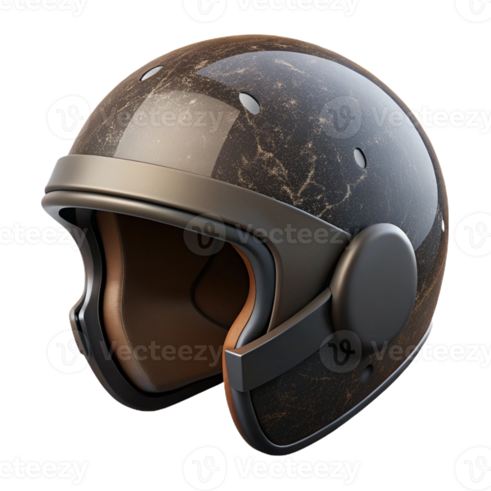 impressive modern Motorcycle Helmet Black Visor Transparent Cutout professional png
