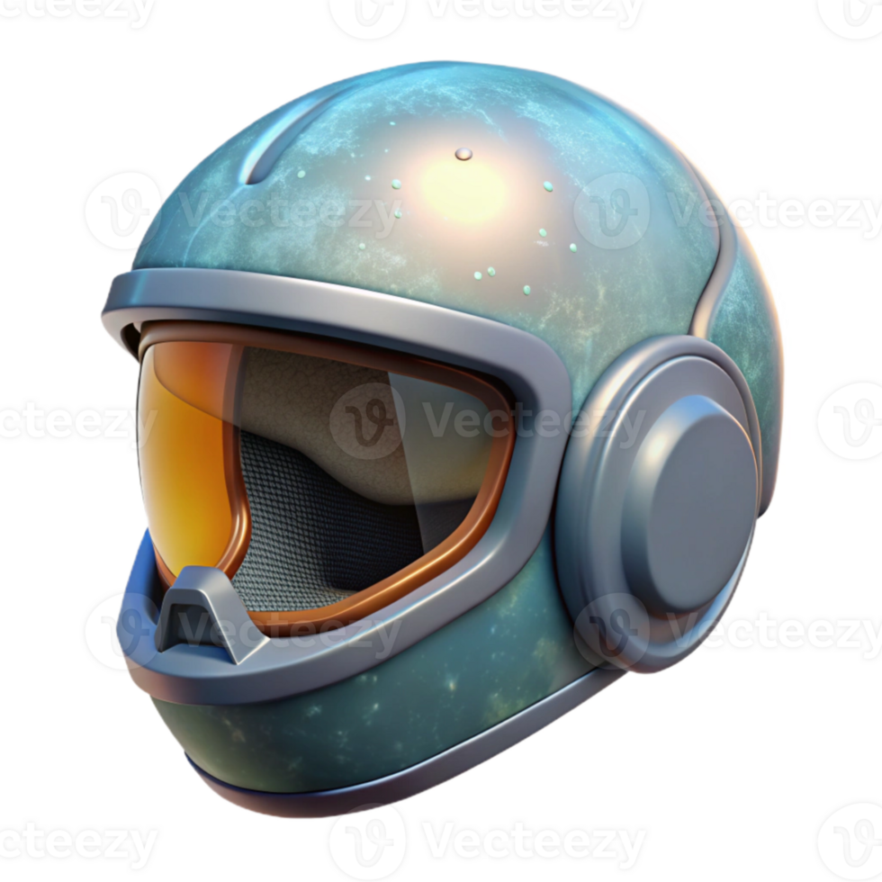 elegant classic Motorcycle Helmet Visor Down Transparent Background professional png