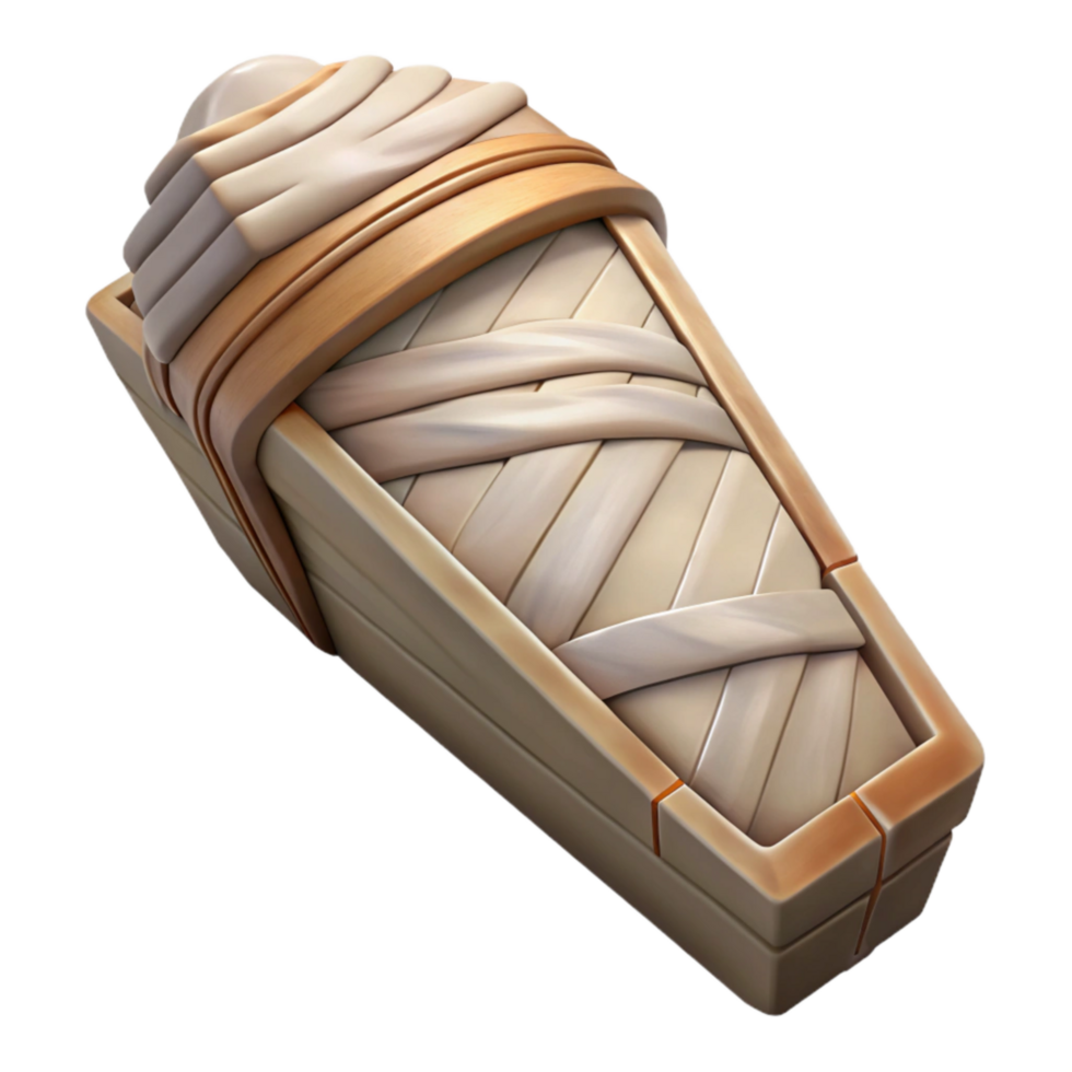 elegant abstract Mummy Sarcophagus Stone Texture Isolated png
