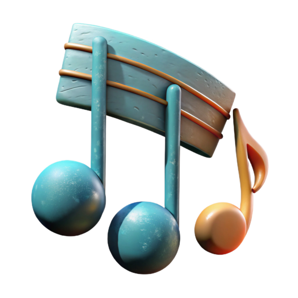 extraordinary minimalist Music Notes Treble Clef Transparent Background exclusive png
