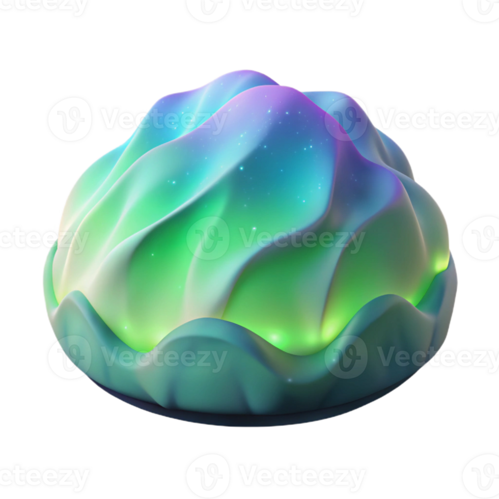 wonderful creative Northern Lights Aurora Borealis Transparent Background professional png
