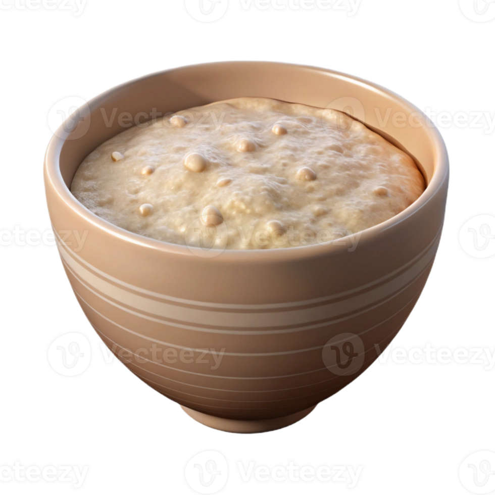 extraordinary traditional Oatmeal Bowl with Transparent Background high resolution png