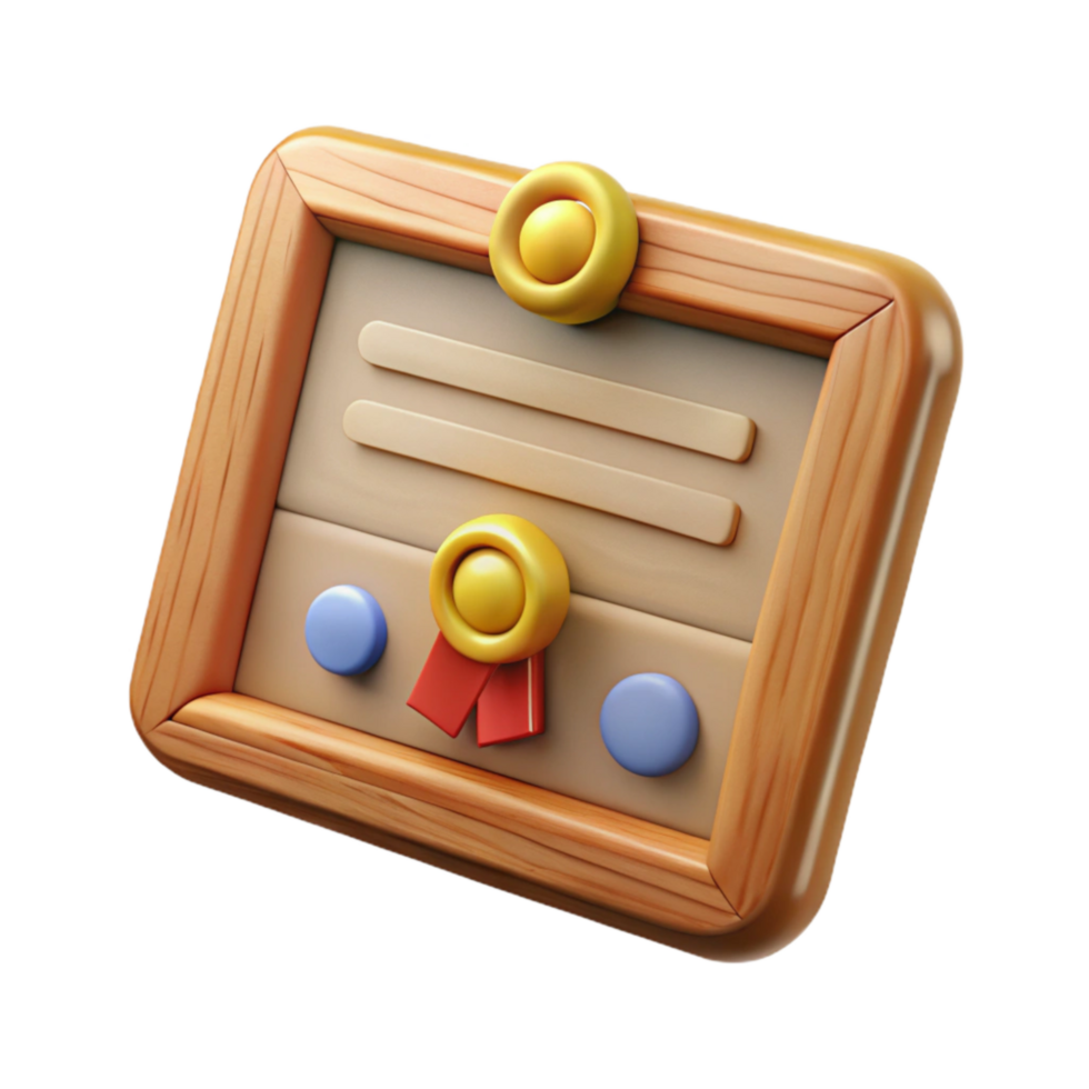 extraordinary abstract Online Course Certificate in Frame Isolated Transparent Background genuine png