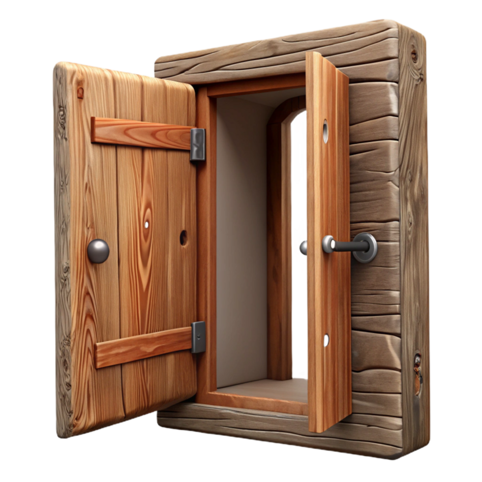 serene classic Open Door New Beginnings Wooden Texture Cutout exclusive png