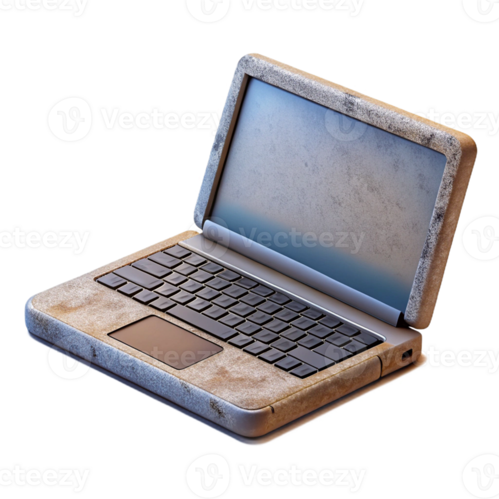 stunning traditional Open Laptop Side View Transparent Background original png
