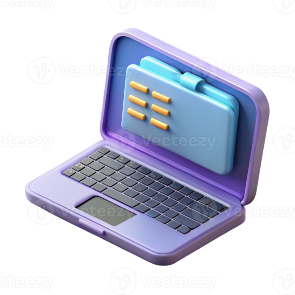 magnificent rustic Open Laptop with Code on Screen Transparent Background Cutout genuine png