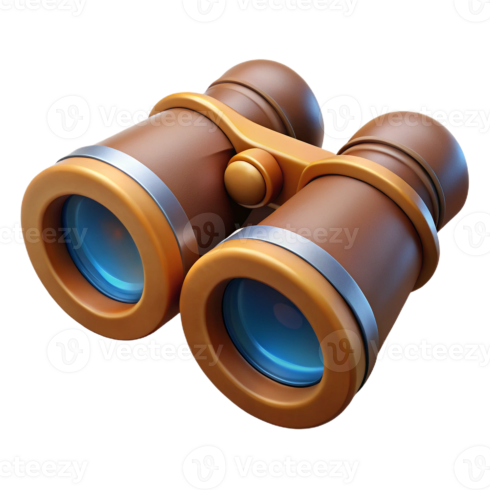 extraordinary creative Opera Glasses Isolated with Transparent Background detailed png