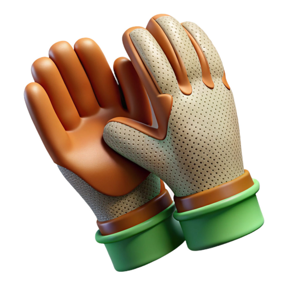 magnificent minimalist Pair of Gardening Gloves Transparent Background detailed png