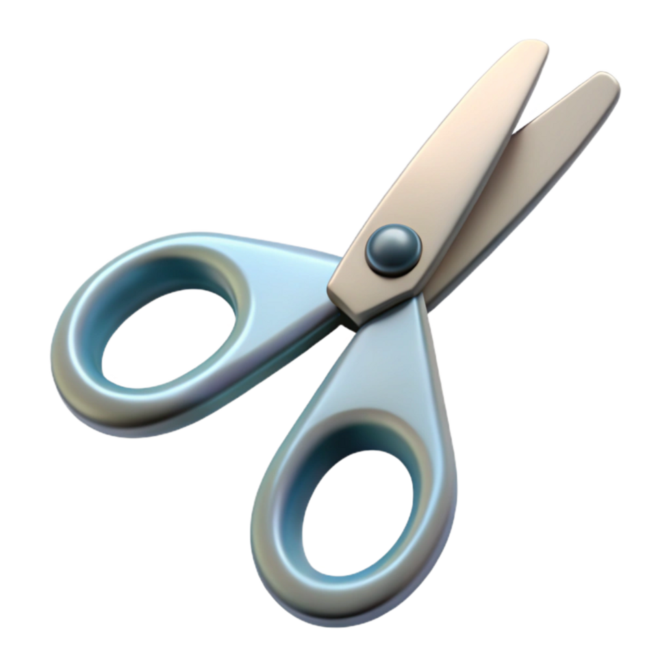 impressive classic Pair of Scissors Isolated with Sharp Blades high resolution png
