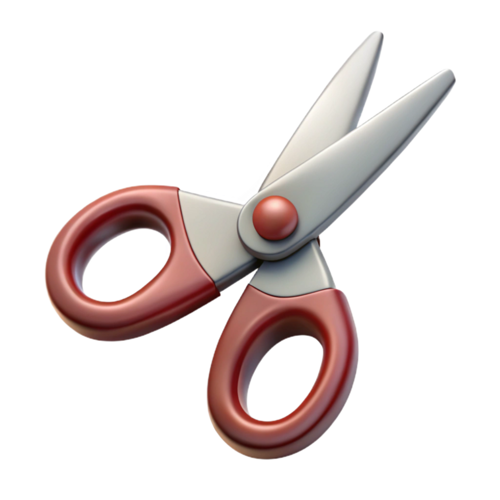 magnificent minimalist Pair of Scissors Isolated with Sharp Blades high quality png