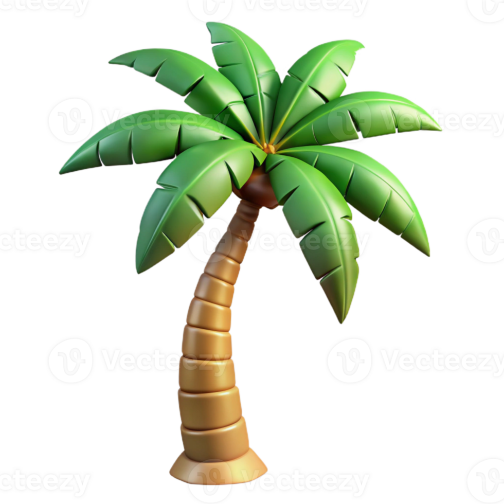beautiful traditional Palm Tree Side View Cutout exclusive png