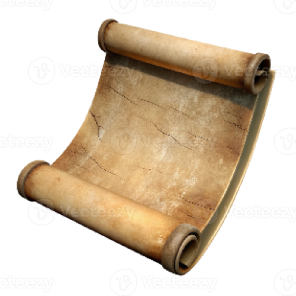 extraordinary abstract Parchment Paper Aged Texture Transparent Background professional png