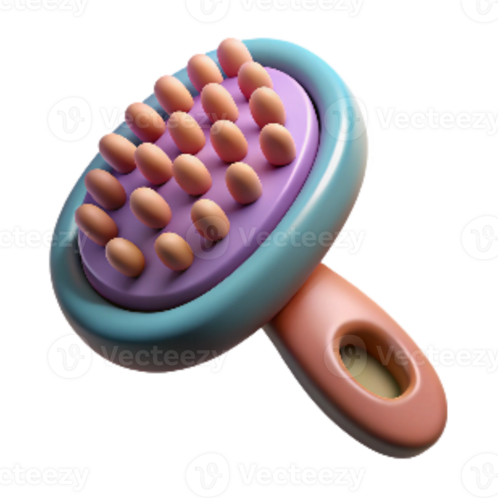 elegant contemporary Pet Grooming Brush Cutout Isolated genuine png