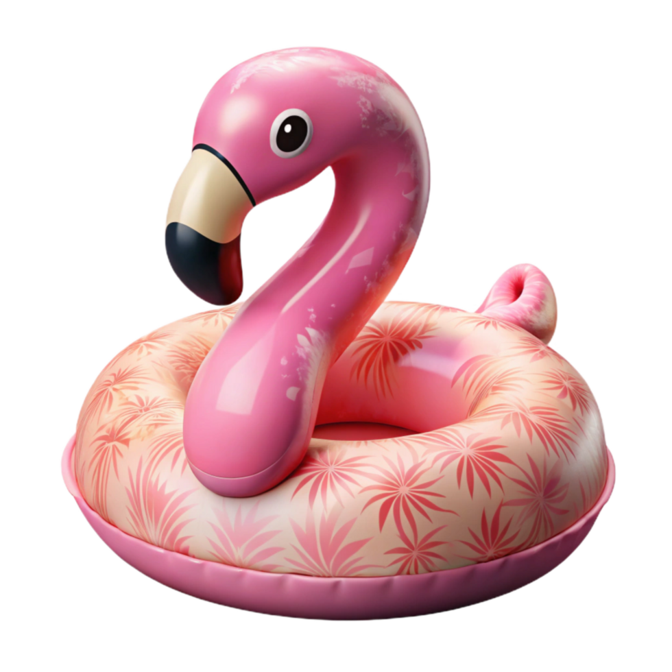 extraordinary modern Pink Flamingo Float Cutout Transparent Background authentic png
