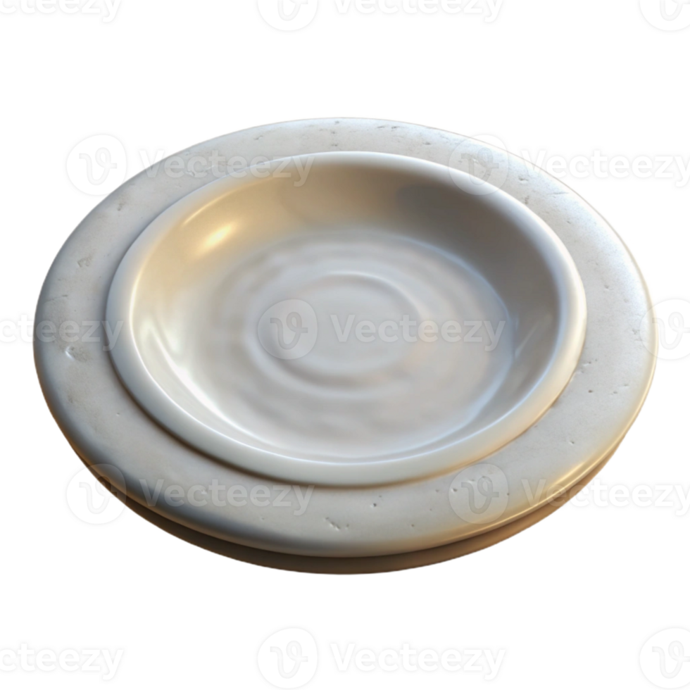 stunning contemporary Plate White Ceramic Transparent Background high quality png