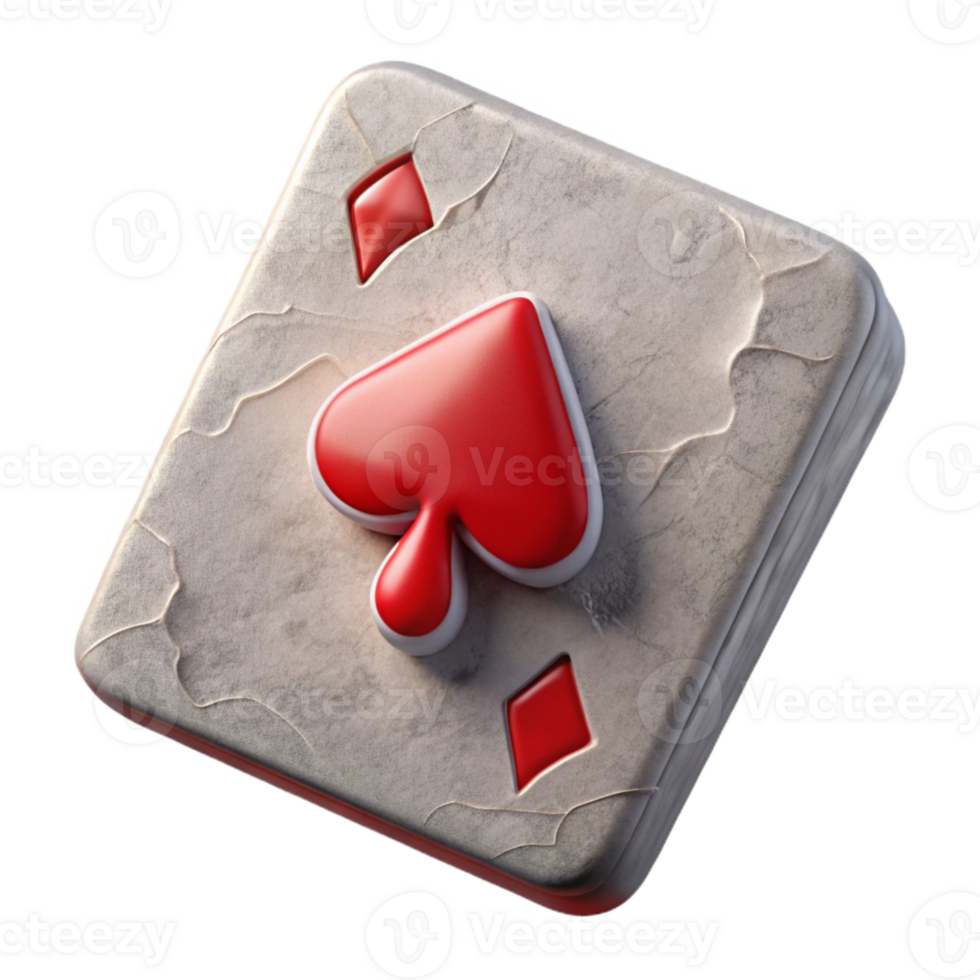 elegant minimalist Playing Cards Single Card Face Down Cutout exclusive png