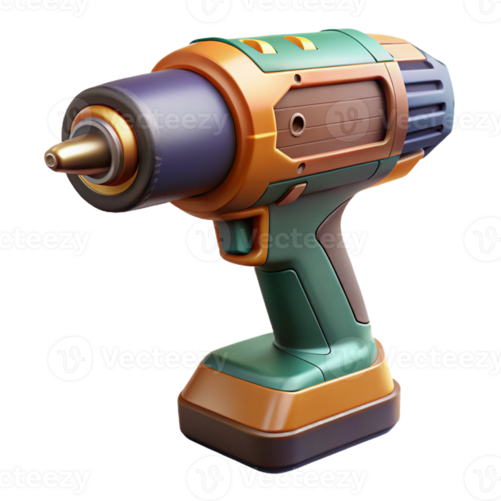extraordinary artistic Power Drill Cordless Isolated Cutout exclusive png