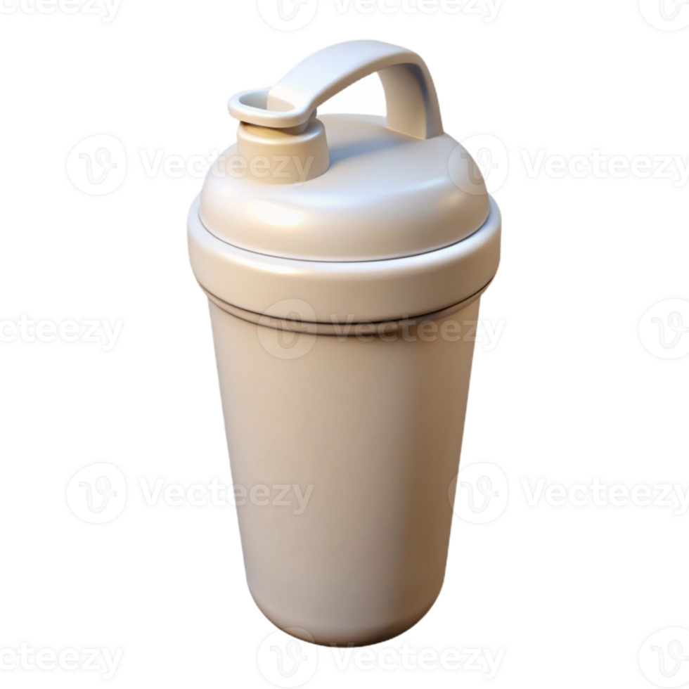 stunning modern Protein Shaker Bottle White Isolated Cutout premium png