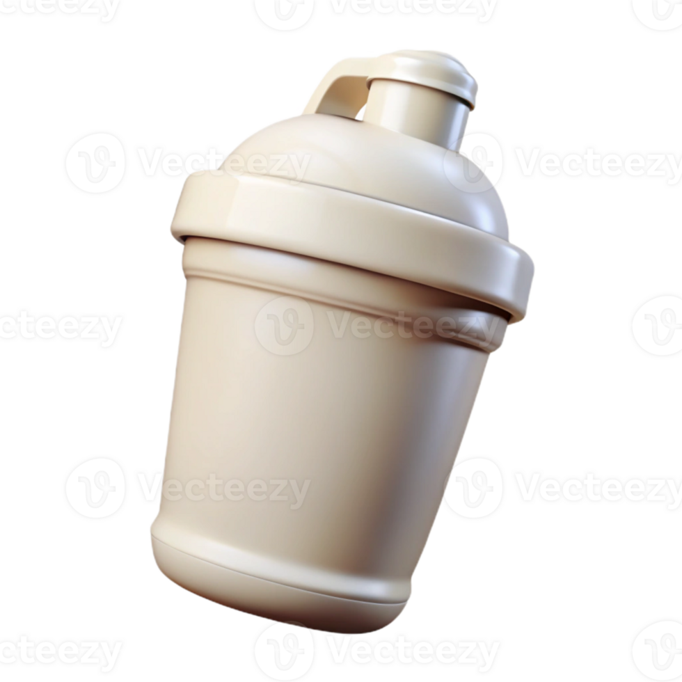 wonderful minimalist Protein Shaker Bottle White Isolated Cutout exclusive png