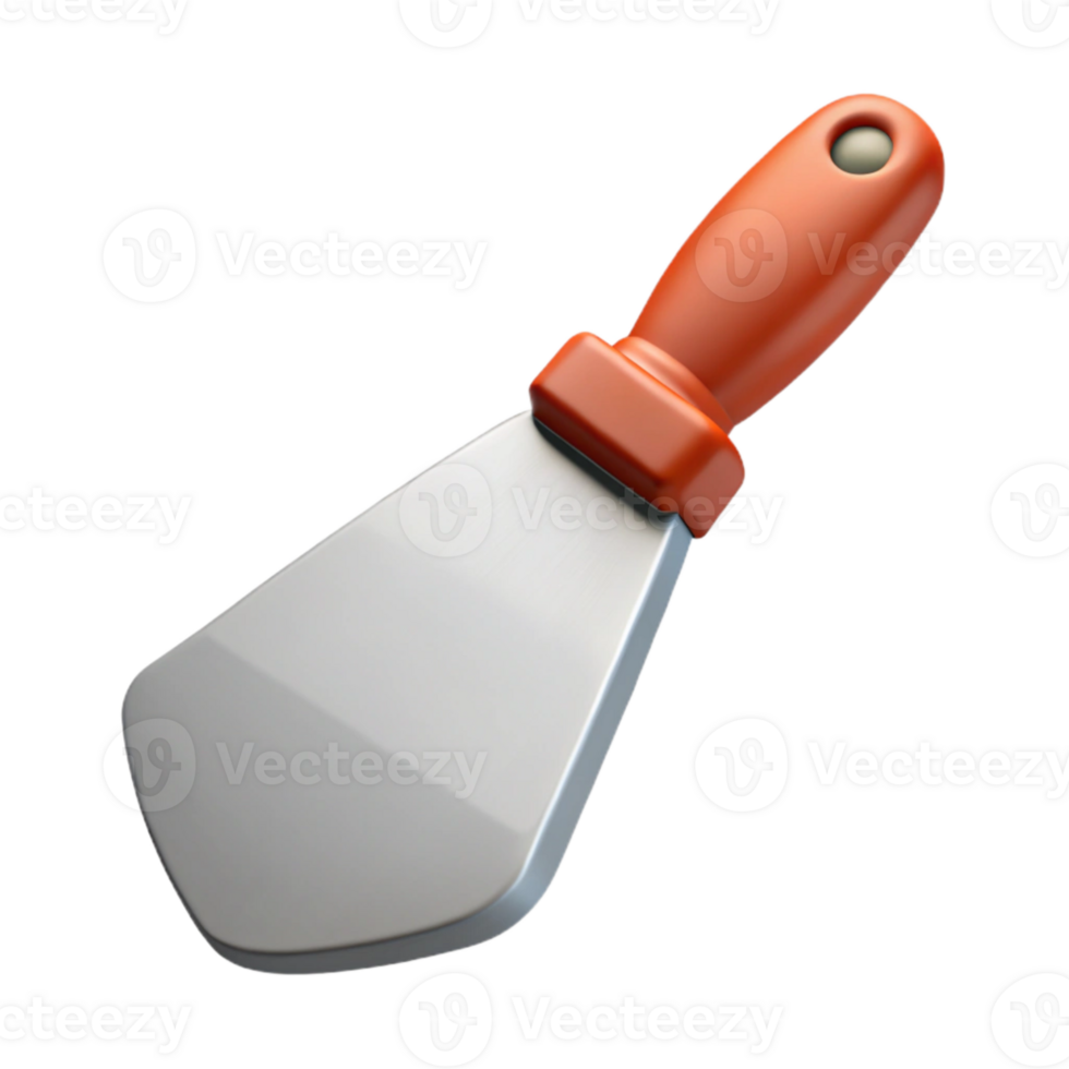 elegant artistic Putty Knife Flexible Blade Isolated original png