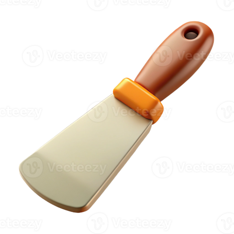 impressive artistic Putty Knife Flexible Blade Isolated original png
