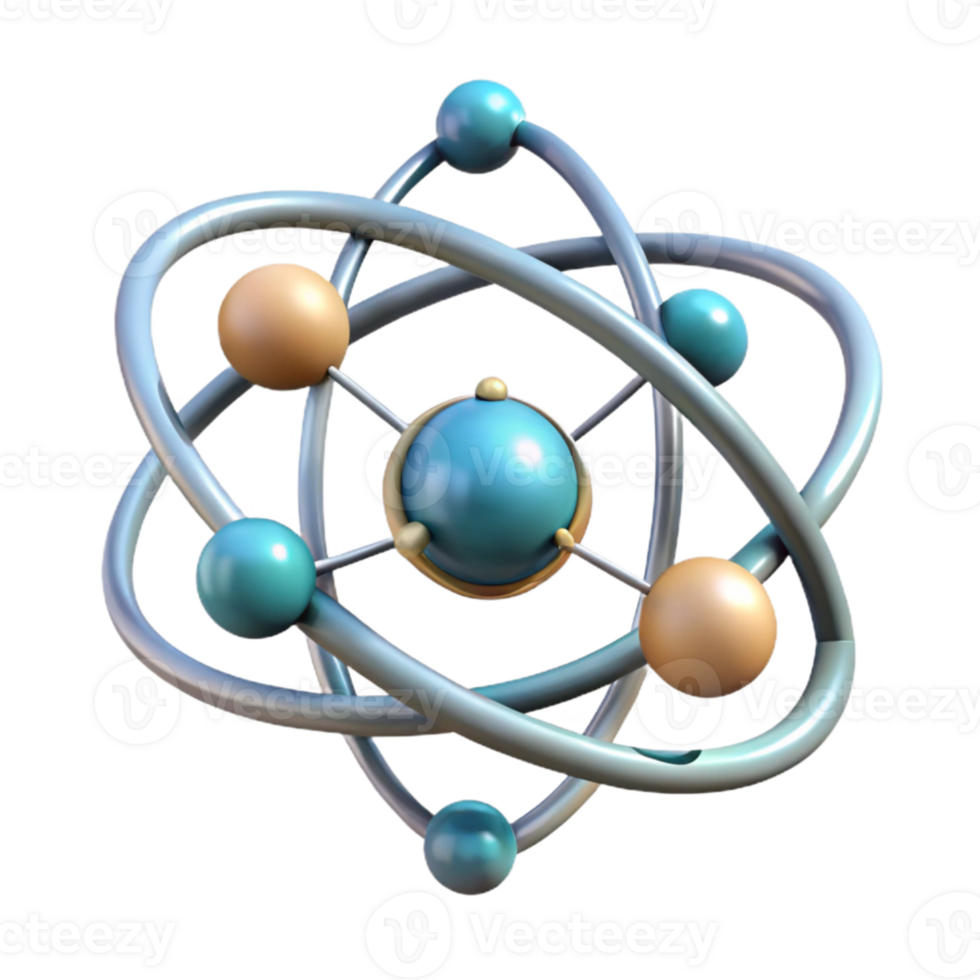 vibrant minimalist Quantum Entanglement Diagram Isolated Transparent Background premium png