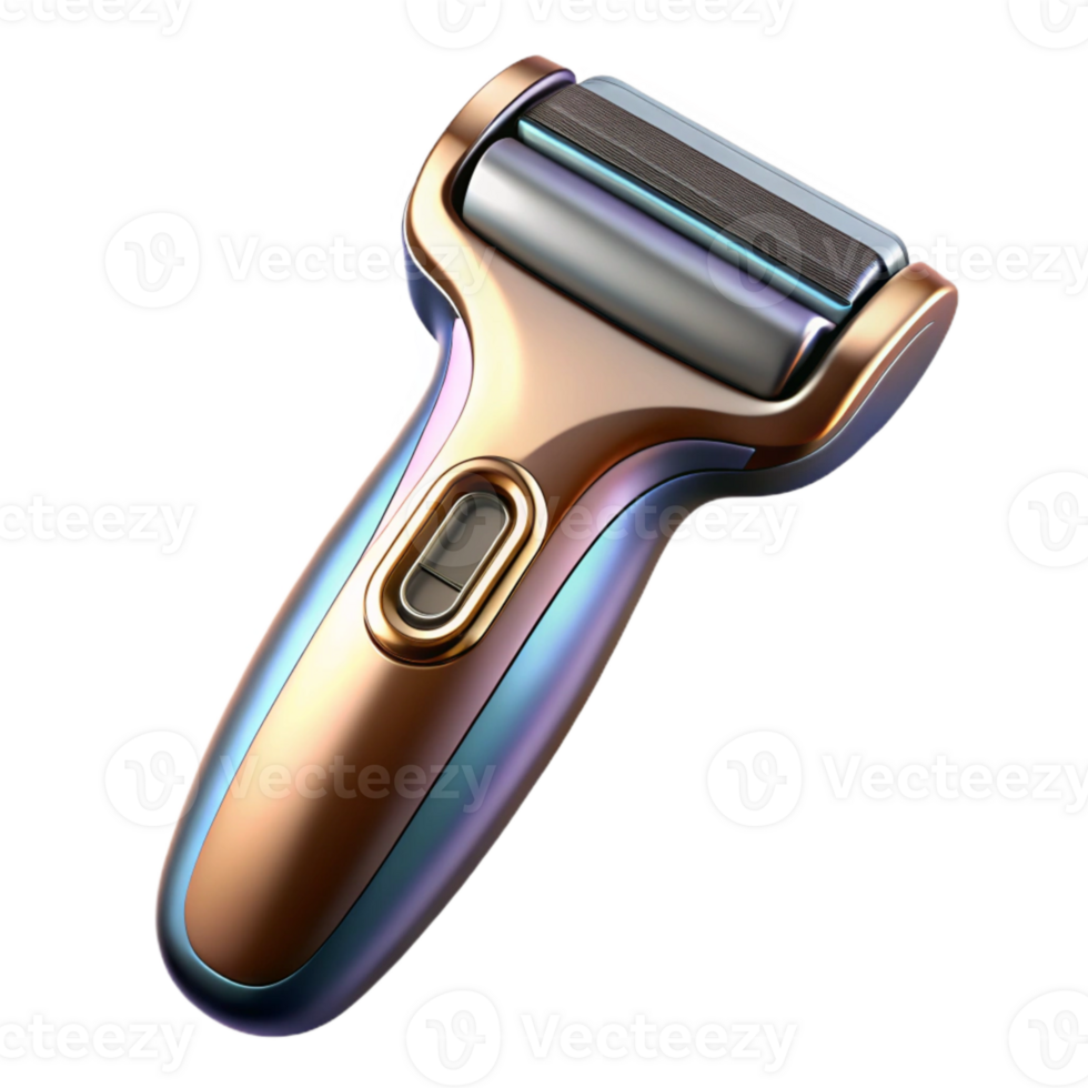 serene abstract Razor Electric Foil Shaver Modern Design Cutout Transparent Background high resolution png