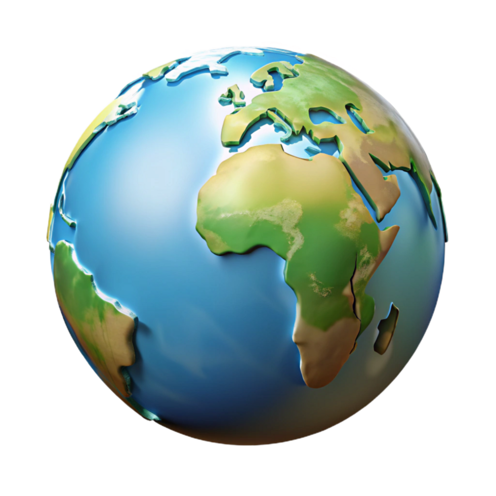 wonderful contemporary Realistic Globe World Perspective Transparent Background exclusive png