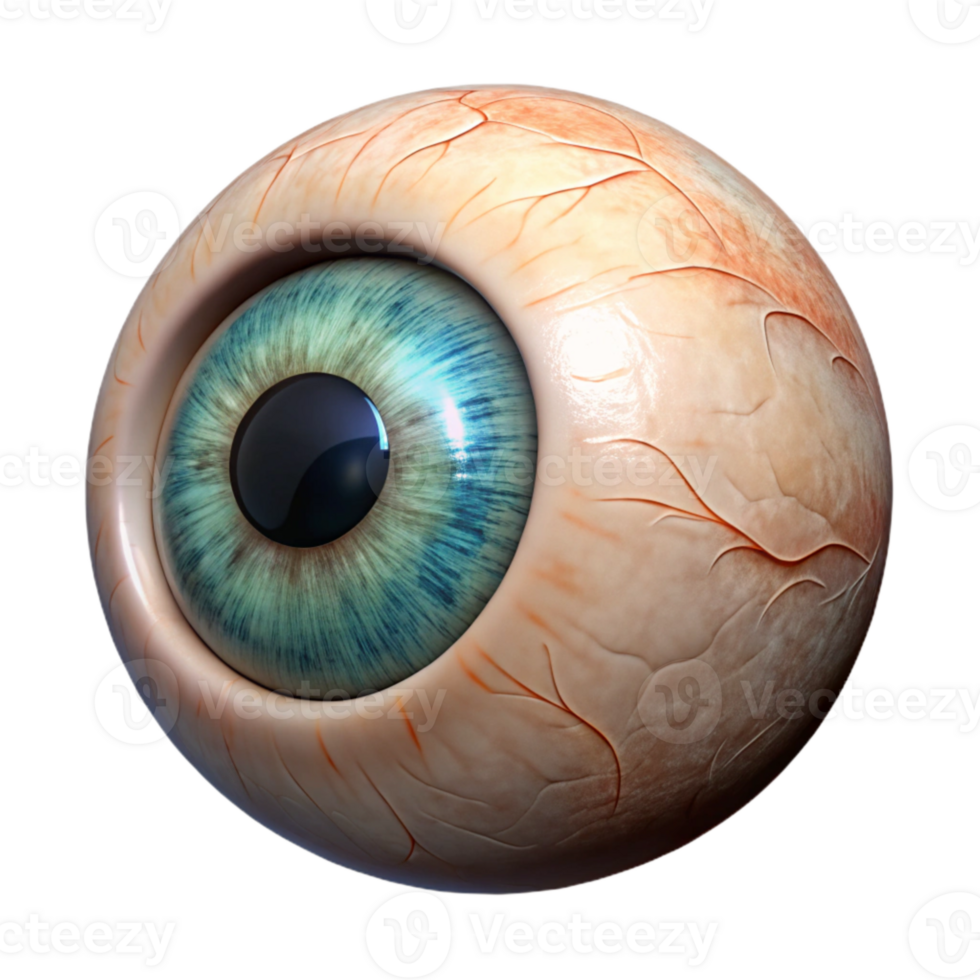 wonderful classic Realistic Human Eye Front View Transparent Background original png