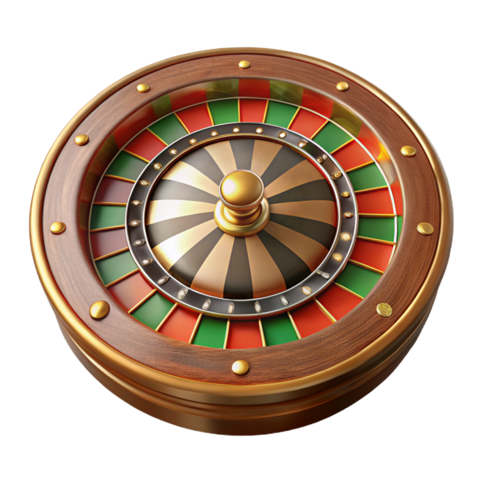 impressive abstract Realistic Roulette Wheel Transparent Element high quality png