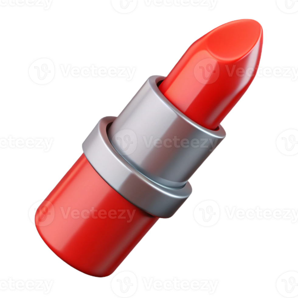 dramatic creative Red Lipstick Bright Shade Transparent Background Cutout high quality png