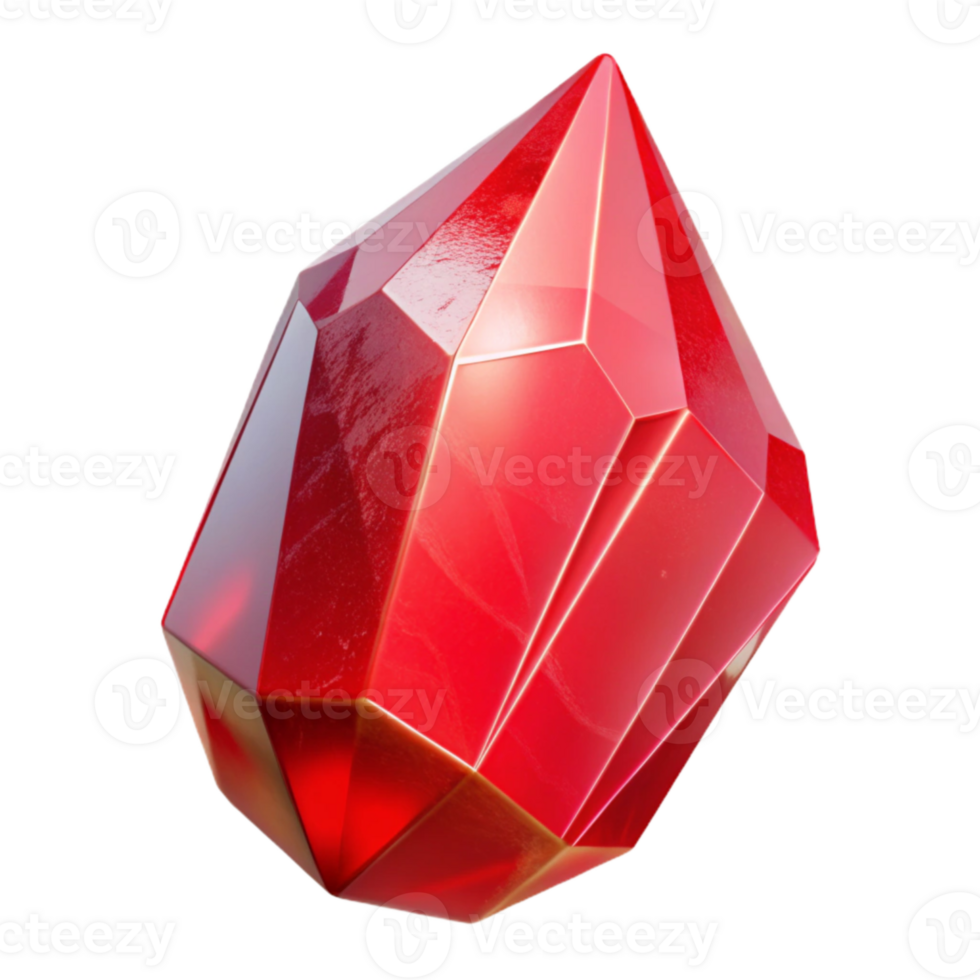 wonderful classic Red Magic Crystal Transparent Background high resolution png