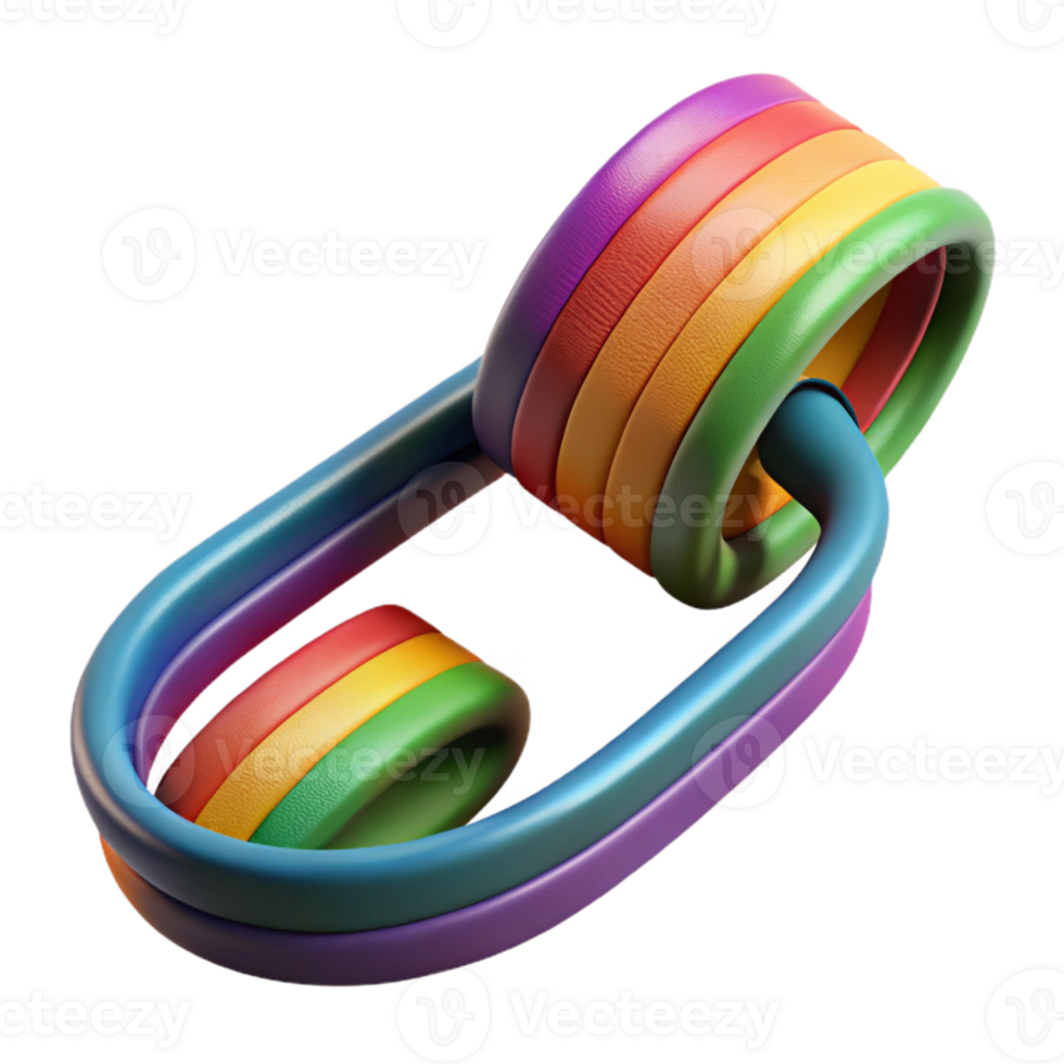 elegant creative Resistance Band Set Multicolor Transparent Cutout png