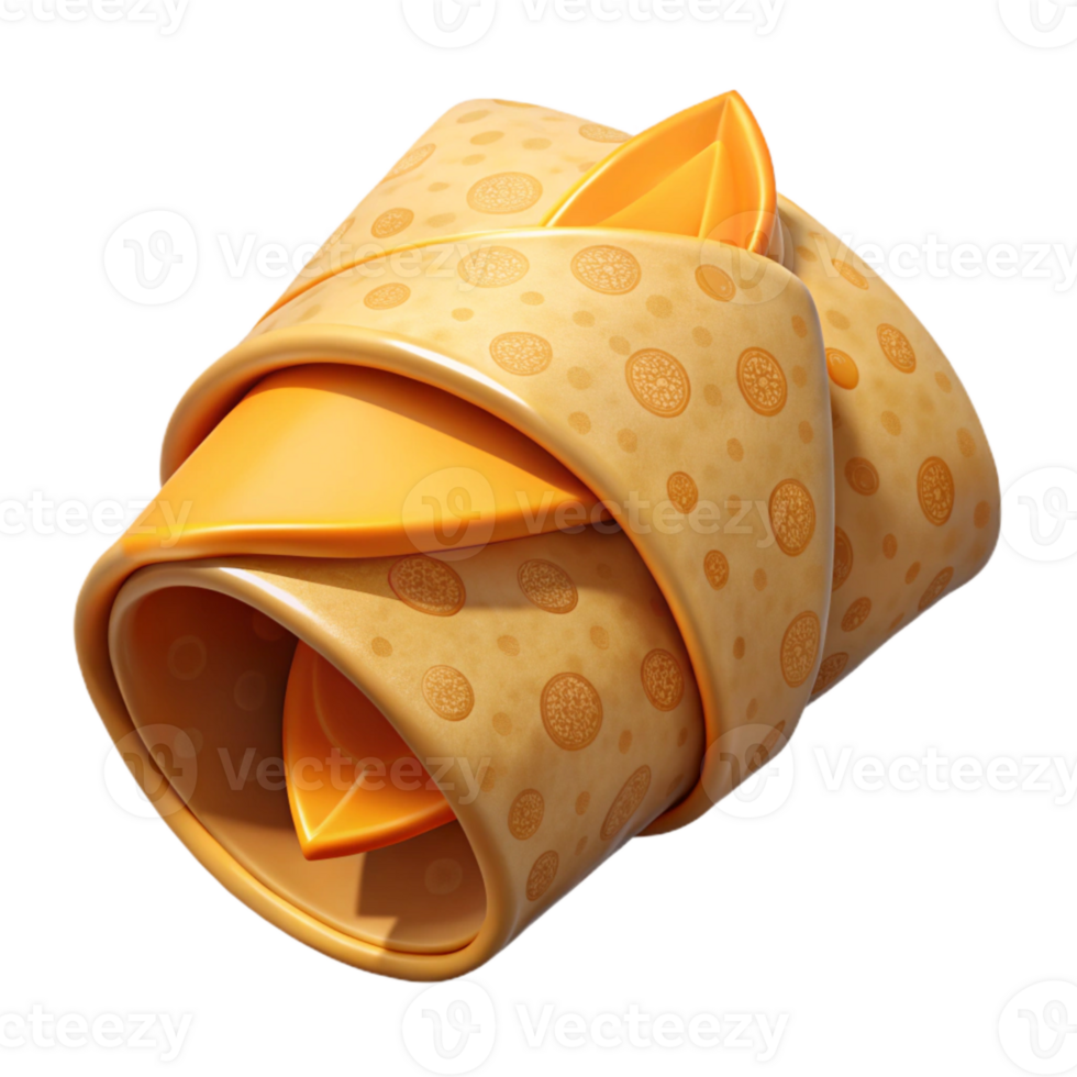 dramatic artistic Reusable Food Wrap Beeswax Pattern Isolated detailed png