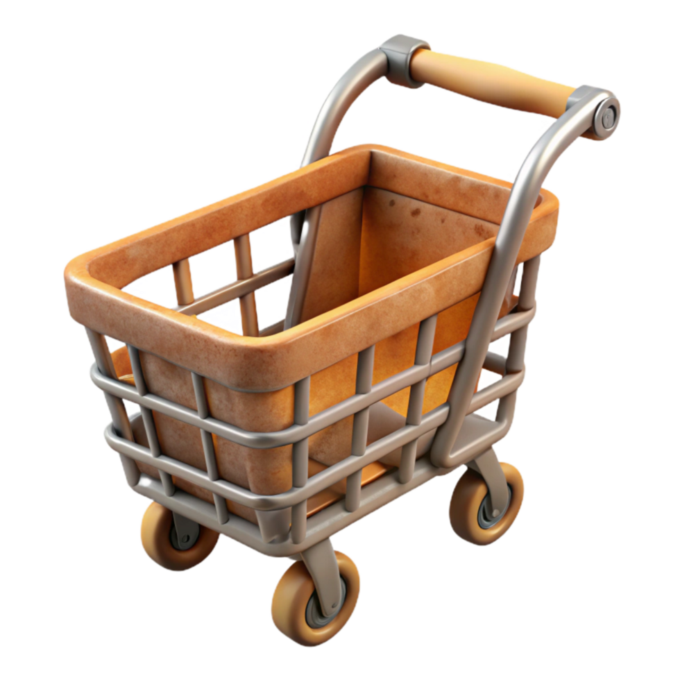dramatic classic Reusable Shopping Cart Cutout genuine png
