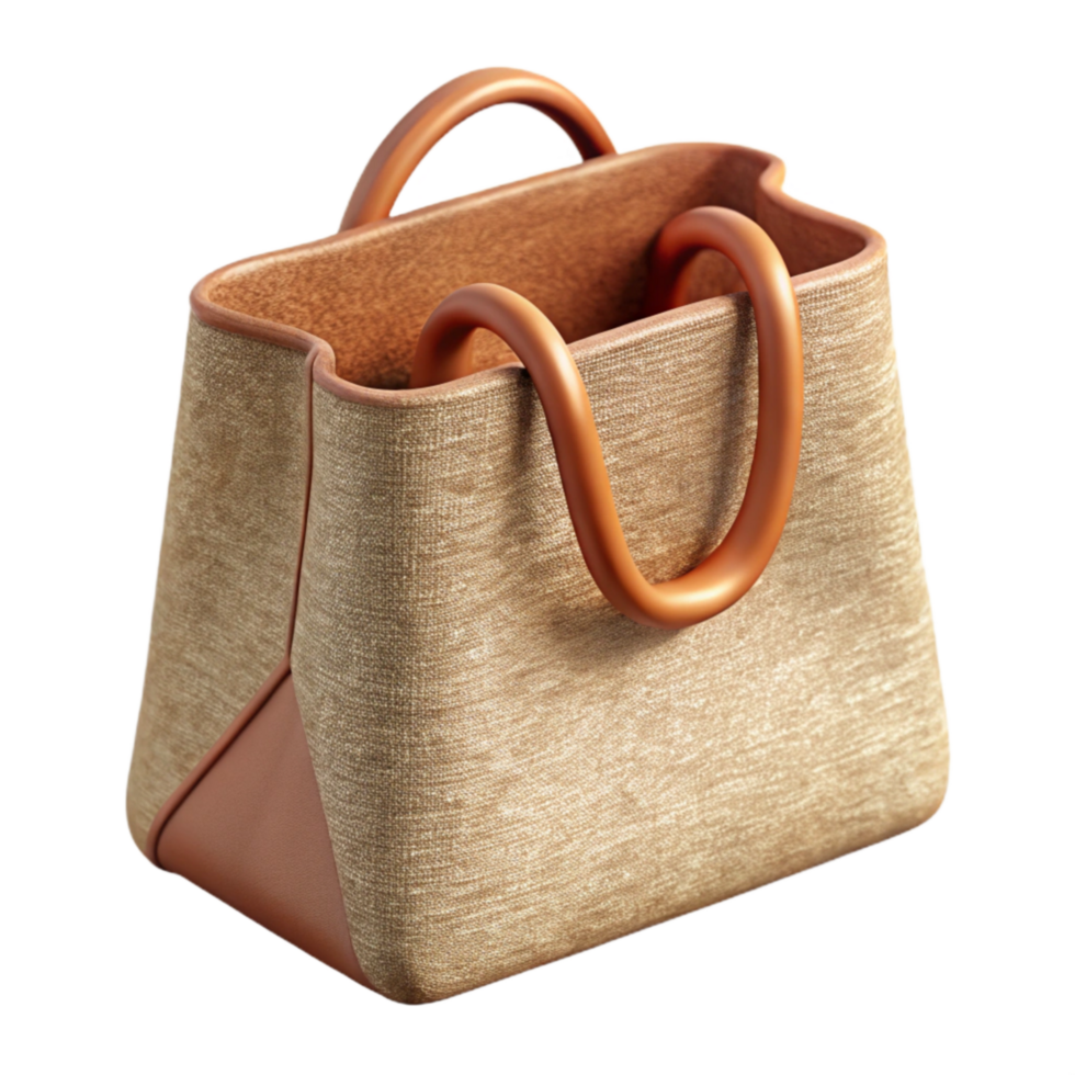 stunning rustic Reusable Shopping Bag Canvas Texture Isolated Element authentic png