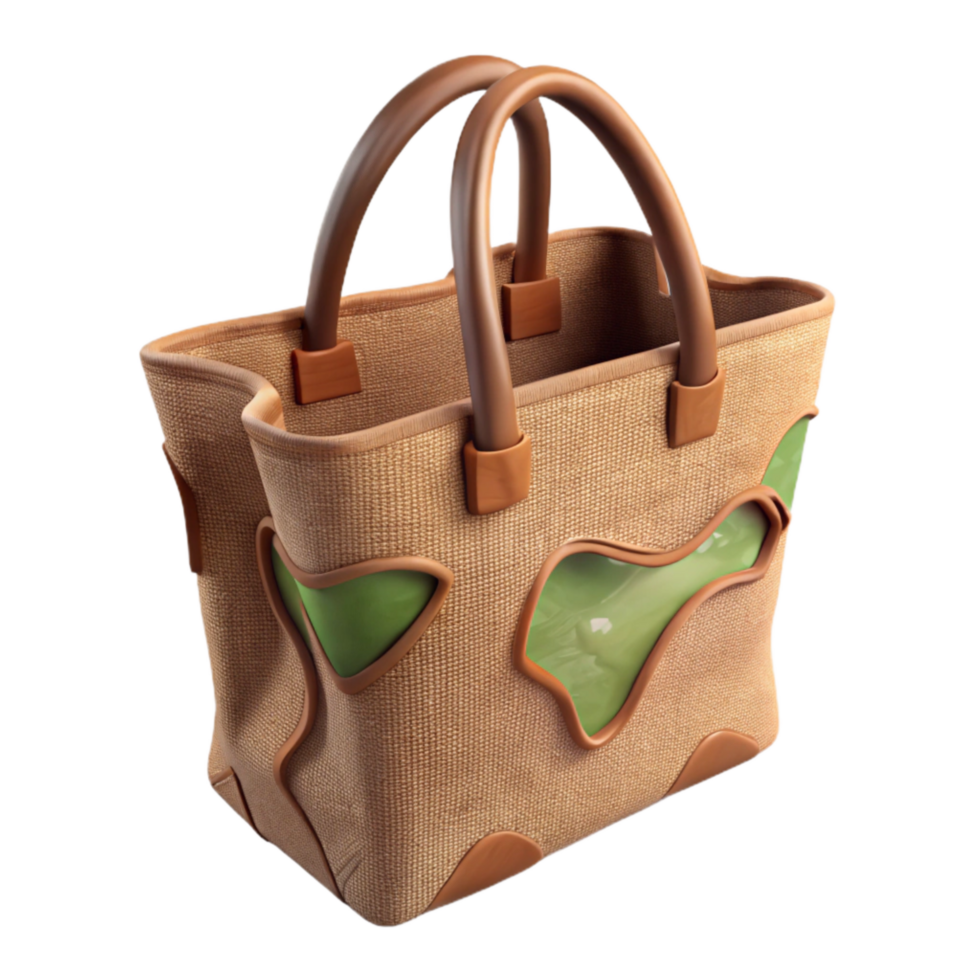 vibrant abstract Reusable Shopping Tote Bag Canvas Texture Cutout detailed png