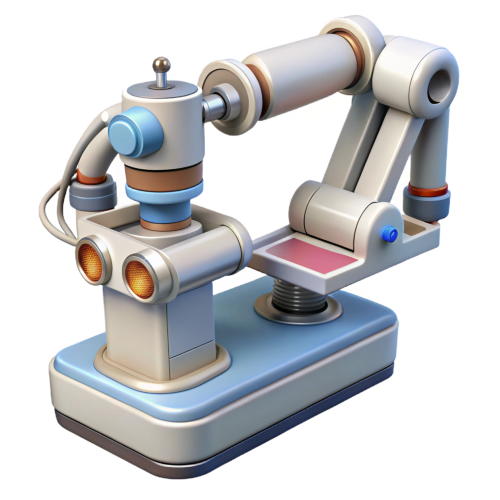 wonderful artistic Robotic Surgery System with Robotic Arms and Camera Isolated Cutout high quality png