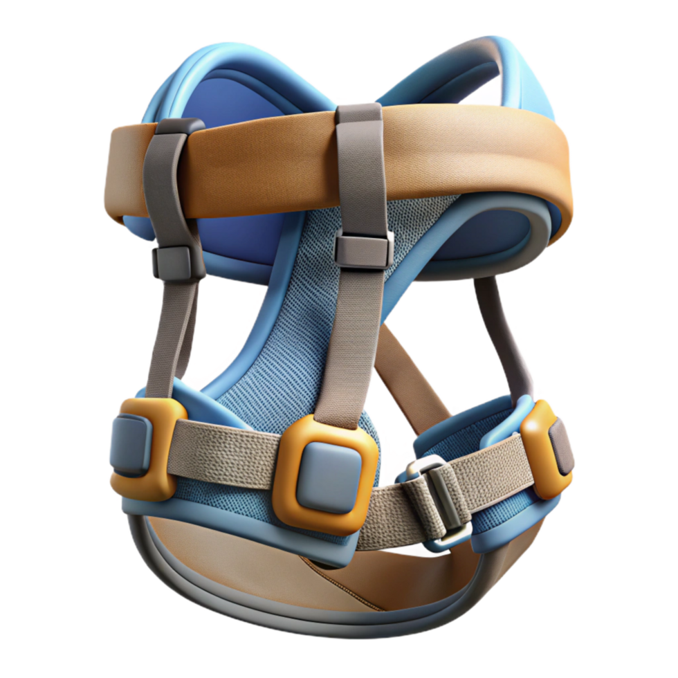 wonderful minimalist Rock Climbing Harness Front View Cutout high quality png