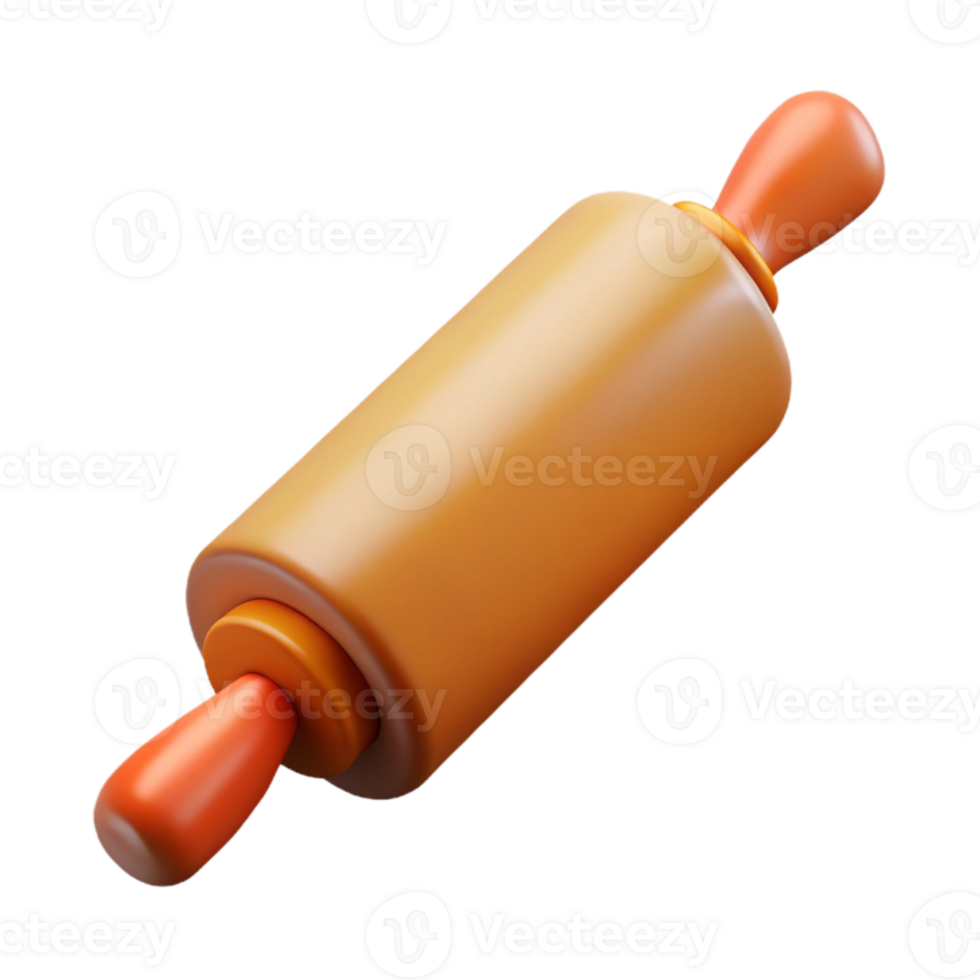 impressive rustic Rolling Pin Cutout Side View original png