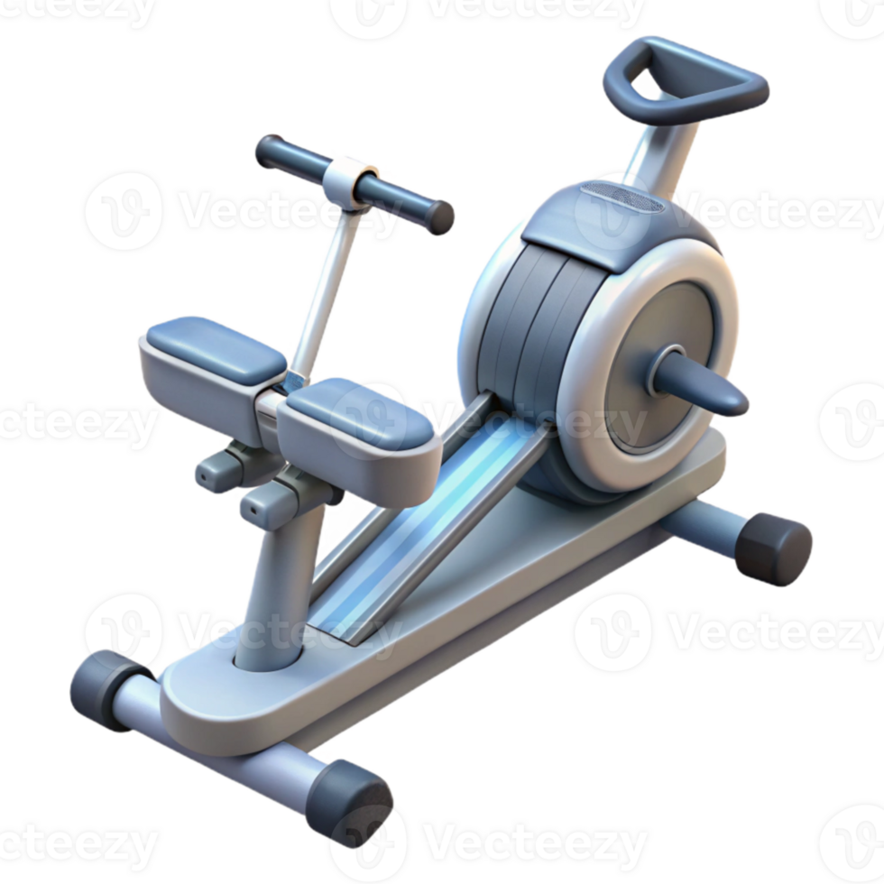 beautiful classic Rowing Machine Modern Design Transparent Background png